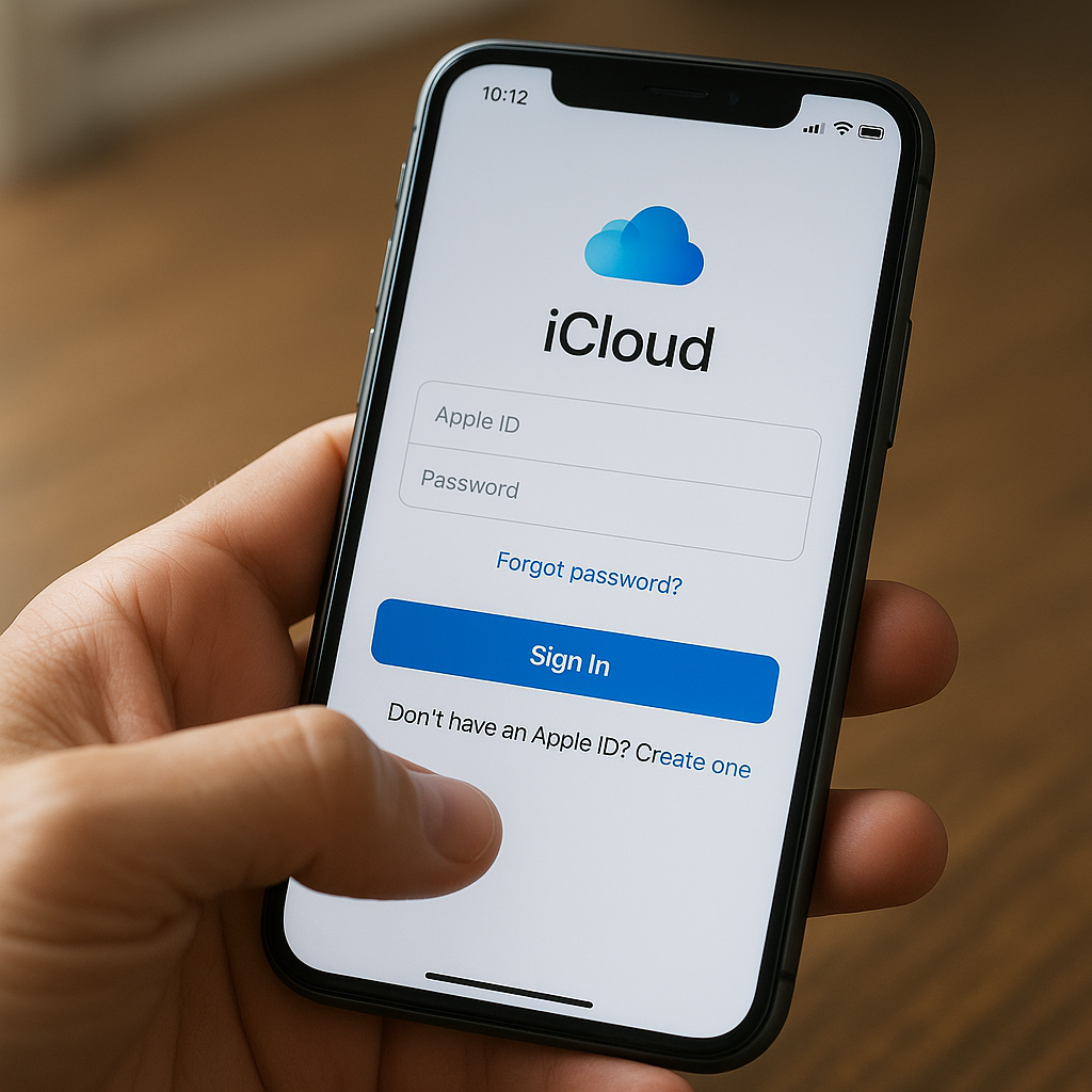 Как создать iCloud на iPhone в России